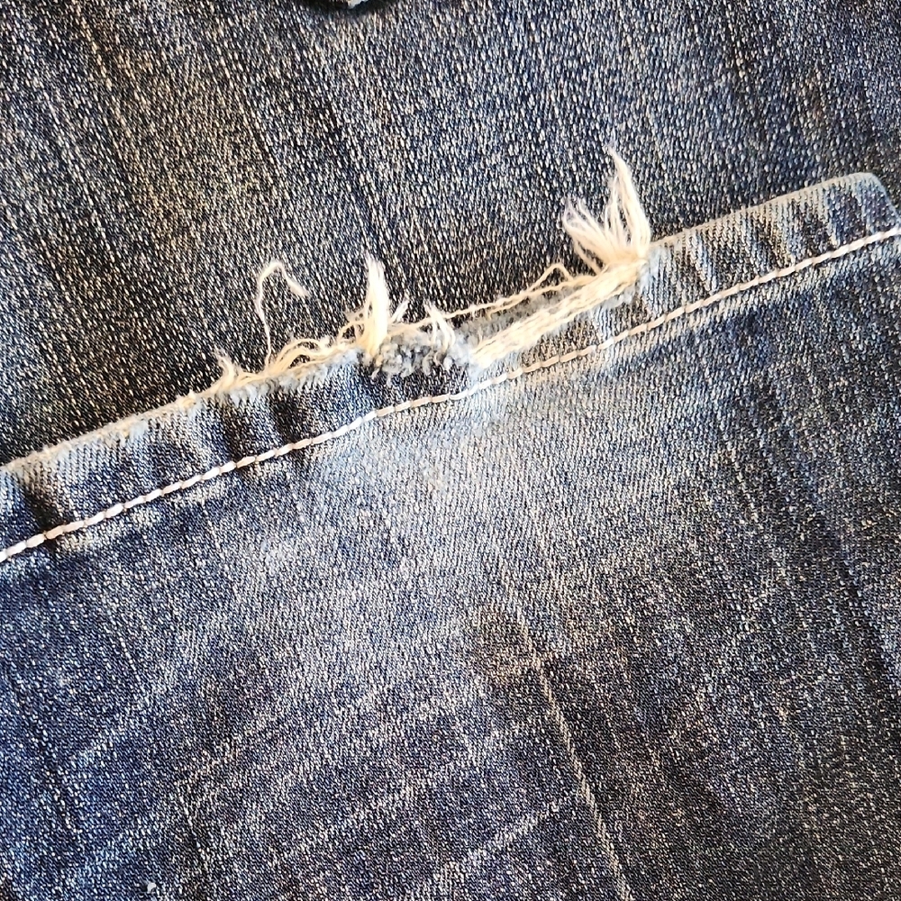 Rock & Roll Cowgirl Low Rise Bootcut Jeans - Heavily Studded 26 X 34 - Picture 5 of 11